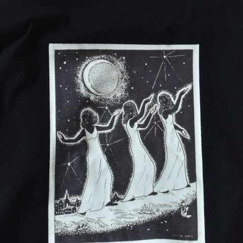 Moonlit Sisters Oversized Tee