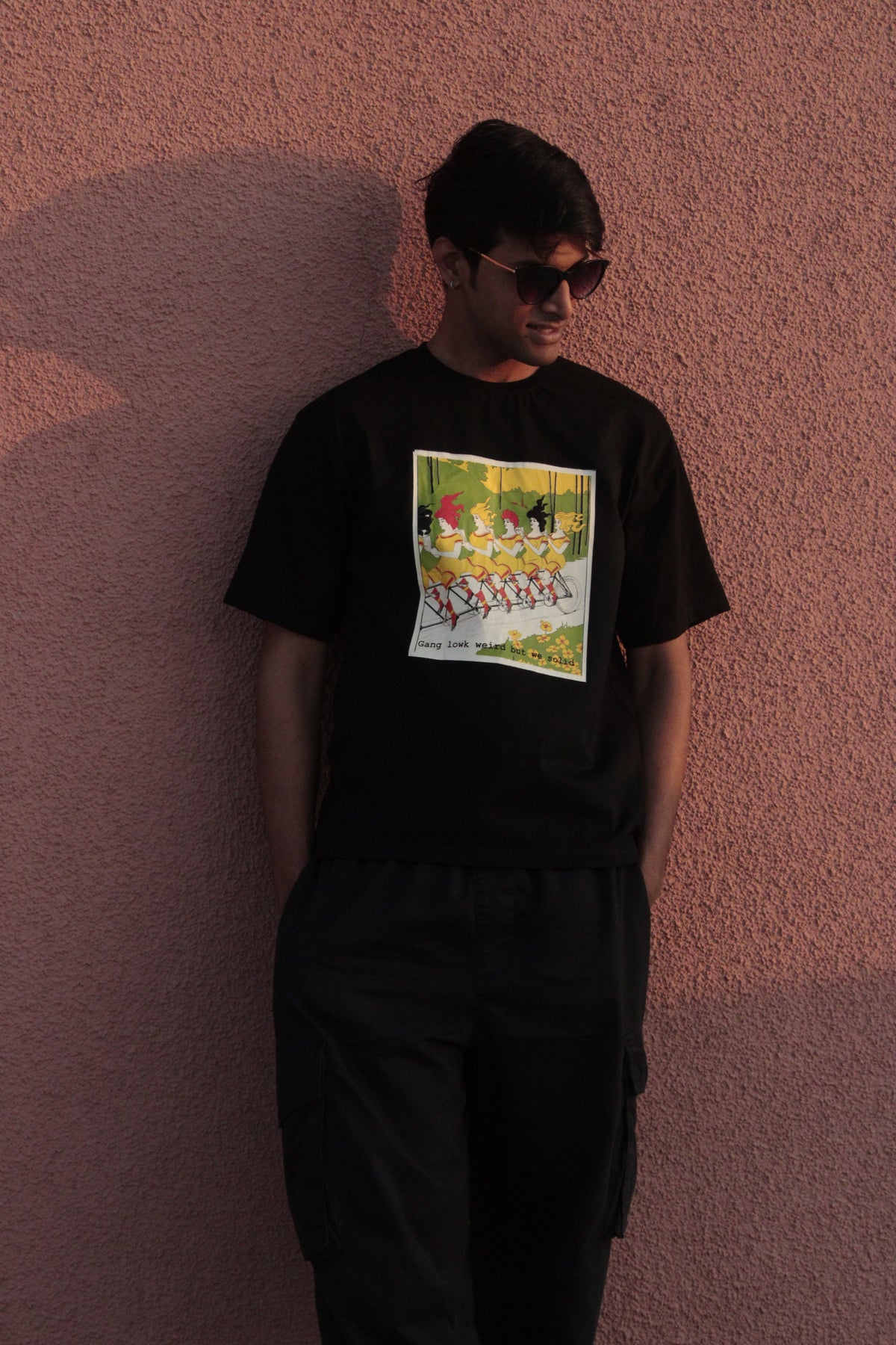 Weird But Solid Oversized Tee